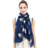 Rabbit Bunny Print Scarf Lightweight