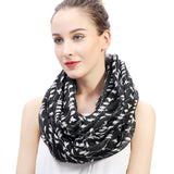 Bird Print Scarf Lightweight