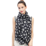 Rabbit Bunny Print Scarf Lightweight