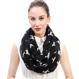 Labrador Retriever Dogs Print Scarf Lightweight
