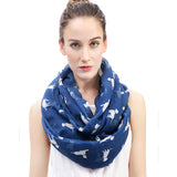 Labrador Retriever Dogs Print Scarf Lightweight