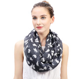 Rabbit Bunny Print Scarf Lightweight