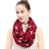 Labrador Retriever Dogs Print Scarf Lightweight