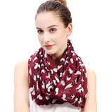 Rabbit Bunny Print Scarf Lightweight