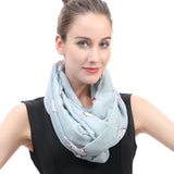 Rabbit Bunny Print Scarf Lightweight