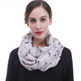 Beagle Dog Print Scarf Lightweight