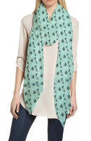 Horse Print Scarf Lightweight