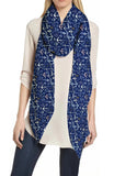 Anchor Print Women's Scarf Lightweight for All Seasons