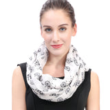 Bicycles Print Scarf