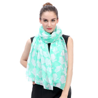 Rabbit Bunny Print Scarf Lightweight