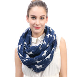 Horse Print Scarf Lightweight