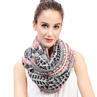 Boho Elephant Print Scarf