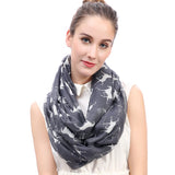 Horse Print Scarf Lightweight