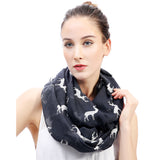 Deer Print Scarf