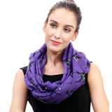Swallow Bird Print Scarf Lightweight