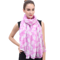 Rabbit Bunny Print Scarf Lightweight