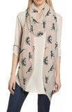 Dinosaur Print Women's Scarf Lightweight for All Seasons