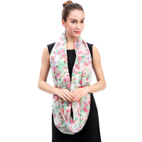 Floral Print Scarf