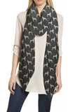 American Staffordshire Terrier Dog Print Scarf Lightweight