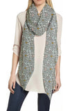 Anchor Print Women's Scarf Lightweight for All Seasons