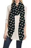 Cockapoo Dog Print Scarf Lightweight