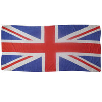 Union Jack UK Flag Print Women's Scarf Lightweight for All Seasons