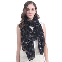 Bicycles Print Scarf