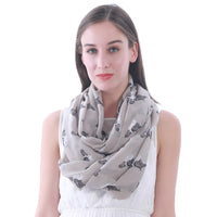 Springer Spaniel Dog Print Scarf Lightweight