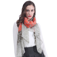 Leopard Animal Print Scarf