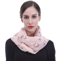 Cat Print Scarf Lightweight