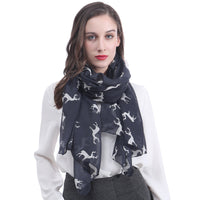 Deer Print Scarf