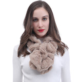 Faux Fur Twist Winter Scarf