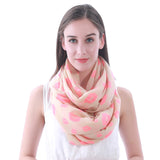 Valentine's Day Lips Kiss Print Scarf