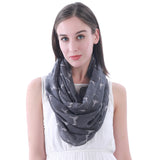 Border Terrier Dog Print Scarf Lightweight
