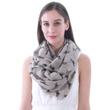 Rottweiler Dog Print Scarf Lightweight