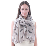 Springer Spaniel Dog Print Scarf Lightweight