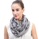 Halloween Bat Print Scarf Lightweight