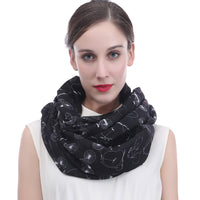 Bicycles Print Scarf